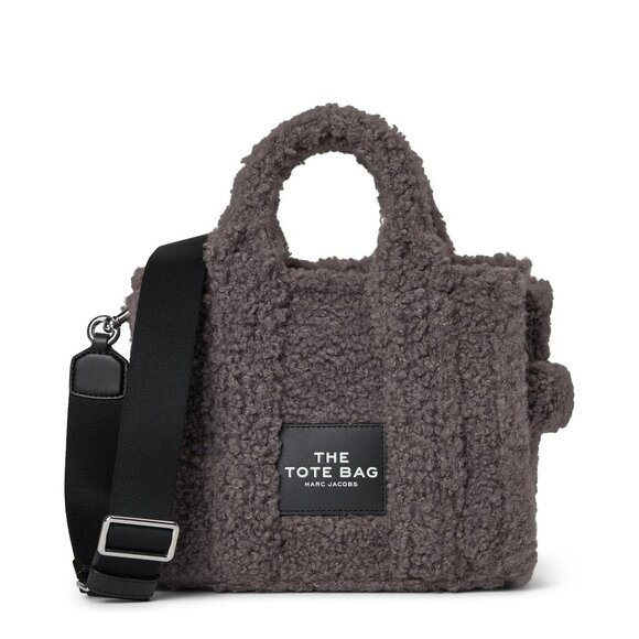 Marc Jacobs The Teddy Small Crossbody Tote - Grey - Picture 1 of 10